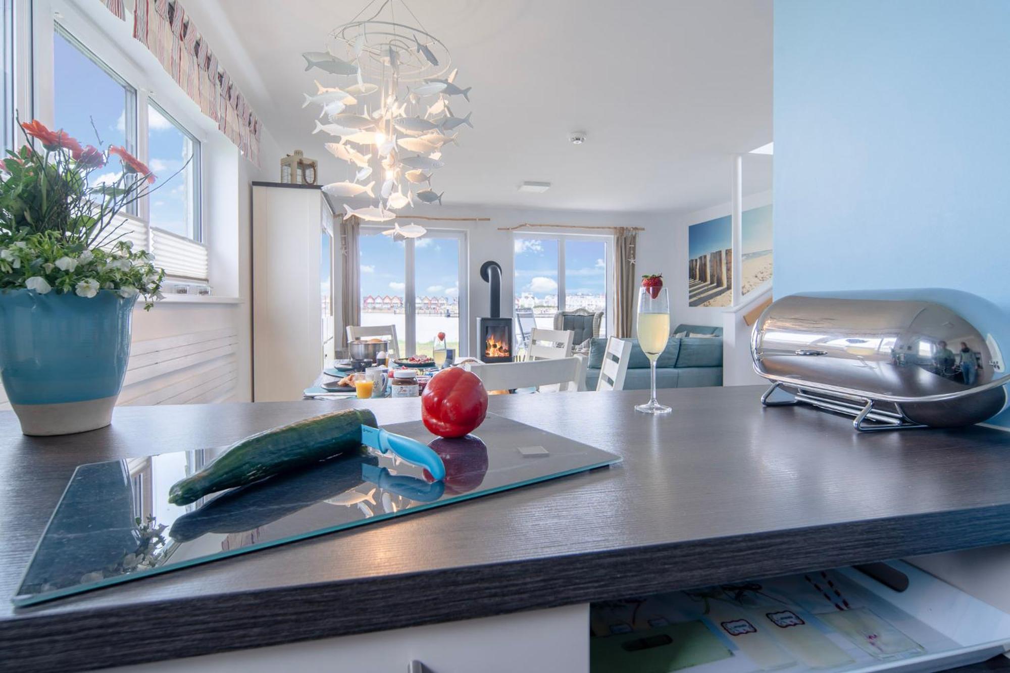 Ferienhaus Lieblingsplatz By Seeblick Ferien Oro, Direkte Wasserlage,Sauna,Kamin オルペニッツ エクステリア 写真